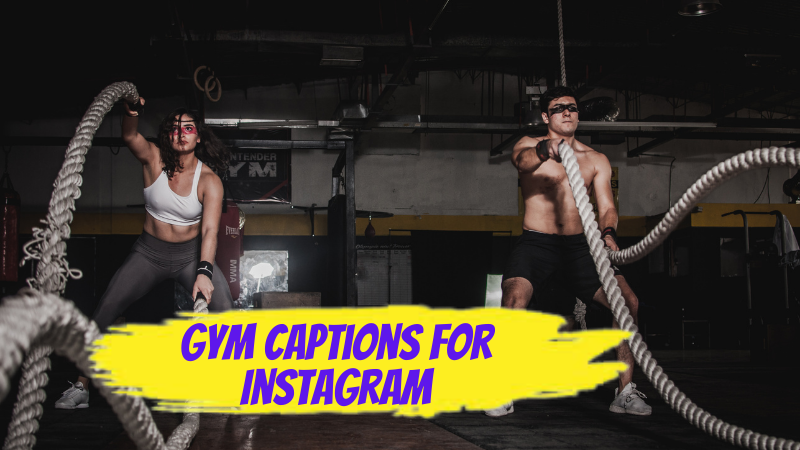 Gym captions for Instagram